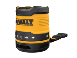 Dewalt DEWDCR009 Bluetooth speaker, compact, IP67 waterproof, 16-hour battery, 86dB volume – available at Keans Claremorris.