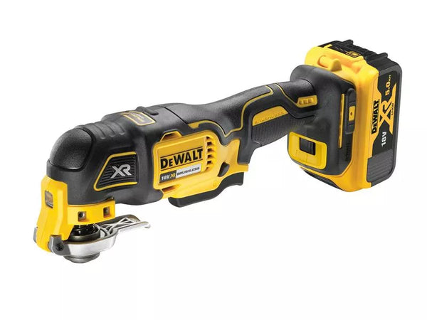 Dewalt DCS356P1 XR 18V Oscillating Multi-Tool with 5.0Ah battery, brushless motor, quick-change system – Keans Claremorris