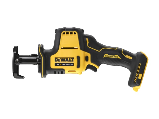 Dewalt Brushless XR Compact Reciprocating Saw, cordless, lightweight, powerful cutting tool – available at Keans Claremorris.