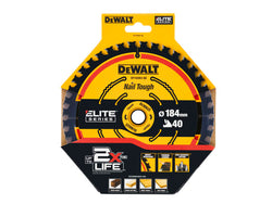 Dewalt DEWDT10303QZ ELITE™ Series Framing Circular Saw Blade 184 x 16mm x 40T
