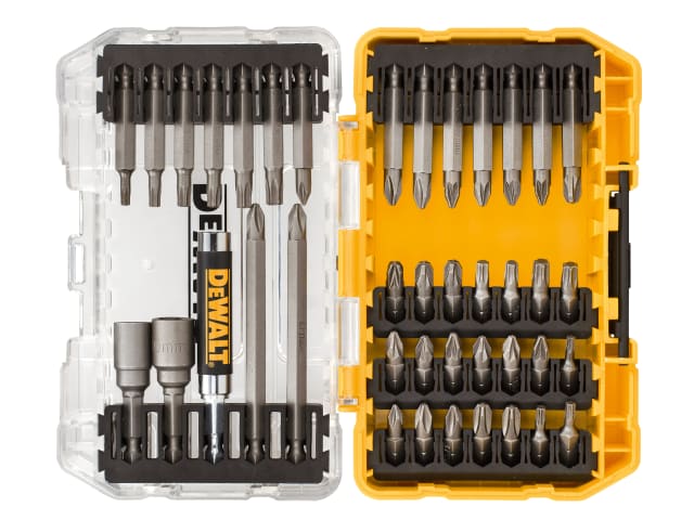 Dewalt DT70702 40-piece screwdriving set with TOUGH CASE+, TSTAK compatible, magnetic drive guide – Keans Claremorris
