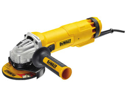 Dewalt 230V 115mm Mini Grinder DWE4206 with 1010W motor, soft start, dust ejection, and adjustable guard – Keans Claremorris