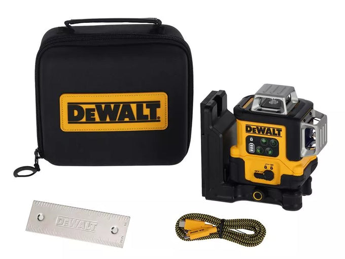DeWalt 3x360° Green Beam Laser Level USB-C |DCLE14361GB - Image 2