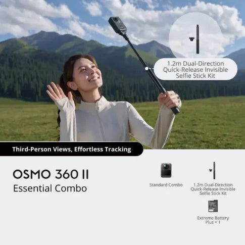 Dji Osmo 360 II Essential Combo | CP.OS.00000737.01 Keans Claremorris