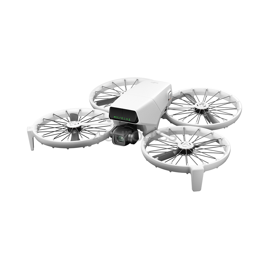 DJI Flip gray drone with foldable design, 4K/60fps video, AI tracking, 31-min flight, lightweight - Keans Claremorris