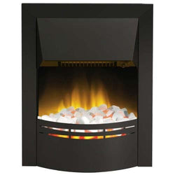 Dimplex 2kW Dakota Electric Inset Fireplace with Optiflame effect, black nickel finish, 2 heat settings - Keans Claremorris