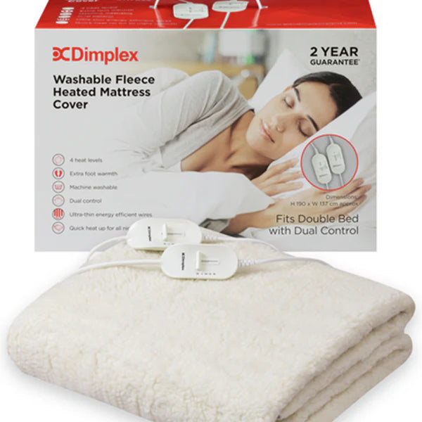 Dimplex Dual Control Double Mattress Cover Under Blanket - Heated Bedding, Keans Claremorris