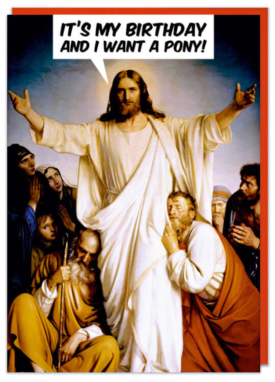 DM XMAS It's My Birthday & I Want A Pony