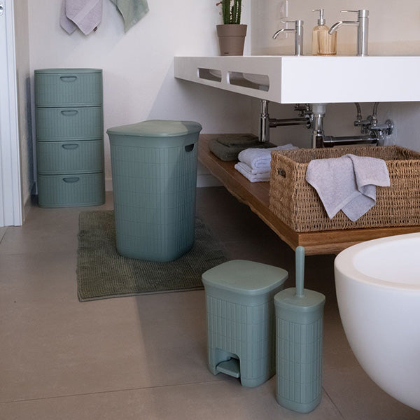 Domus Laundry Hamper 50Ltr - Green - Image 2