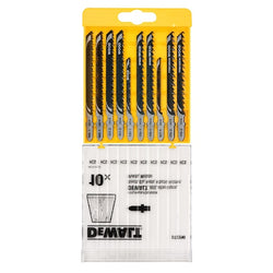 DeWalt HCS Wood Jigsaw Blades Variety Pack of 10