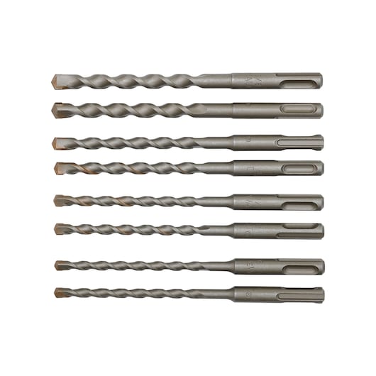 DeWalt SDS Drill Bit Set 8 Piece DT60300QZ for heavy-duty drilling, available at Keans Claremorris.