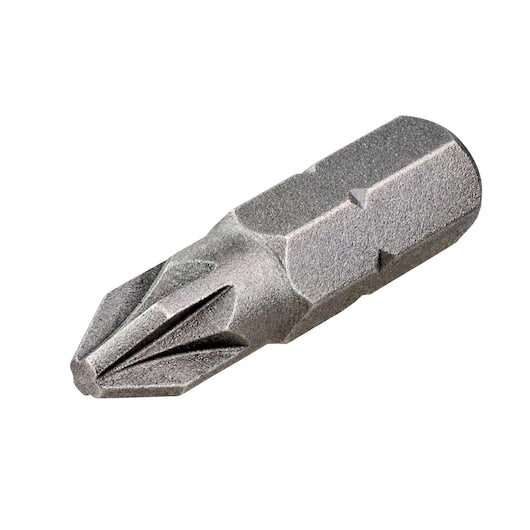 Close-up of a single DeWalt DT71514-QZ Extreme Impact Ready rapid load screwdriver bit on white background.