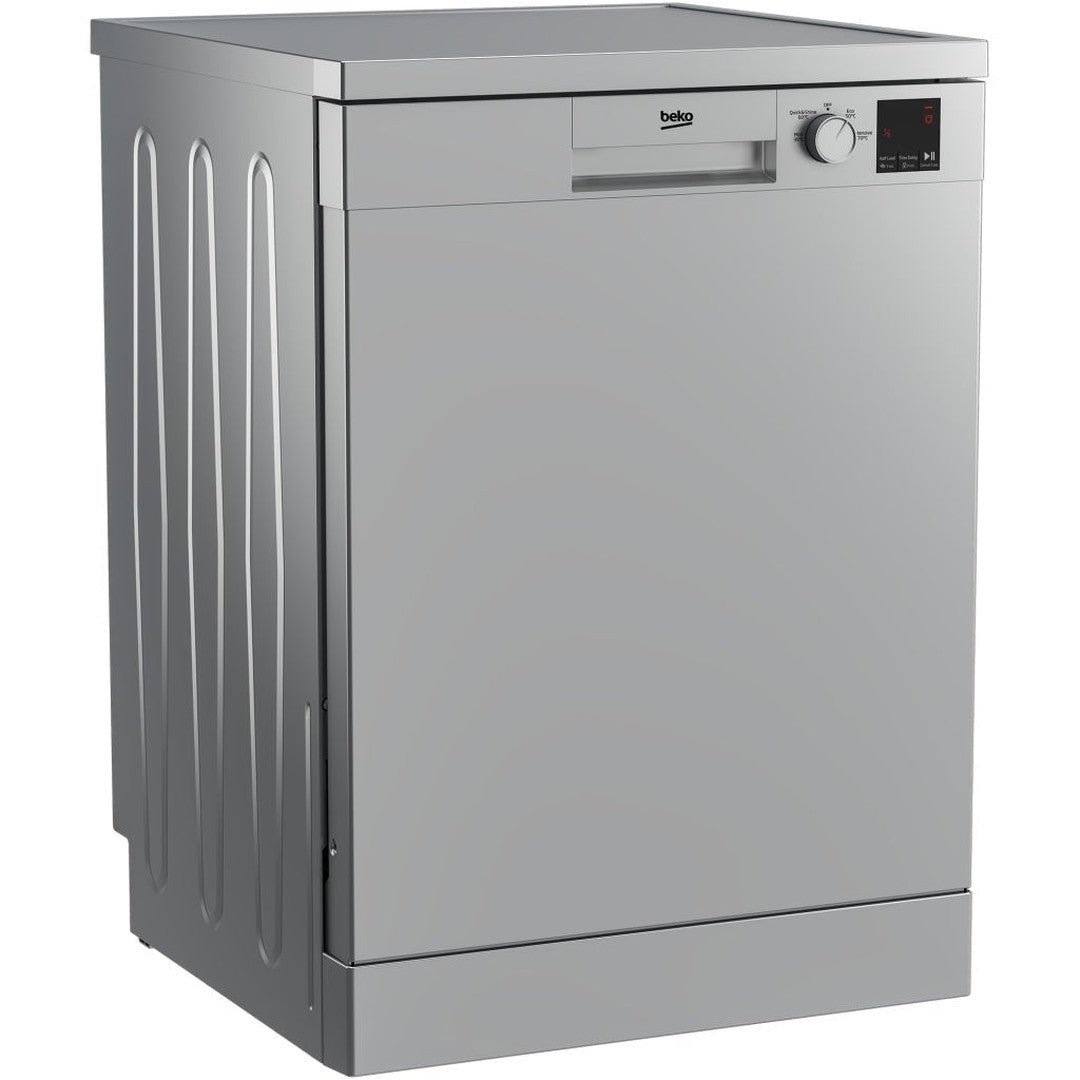 BEKO DVN04X20S Full-size Dishwasher - Silver - Image 2