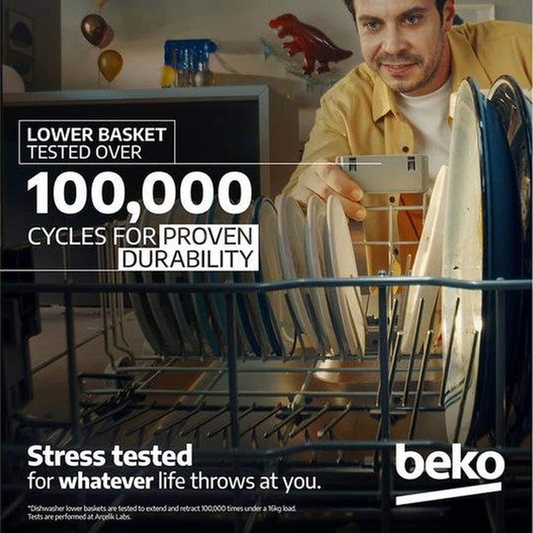 BEKO DVN04X20S Full-size Dishwasher - Silver - Image 5