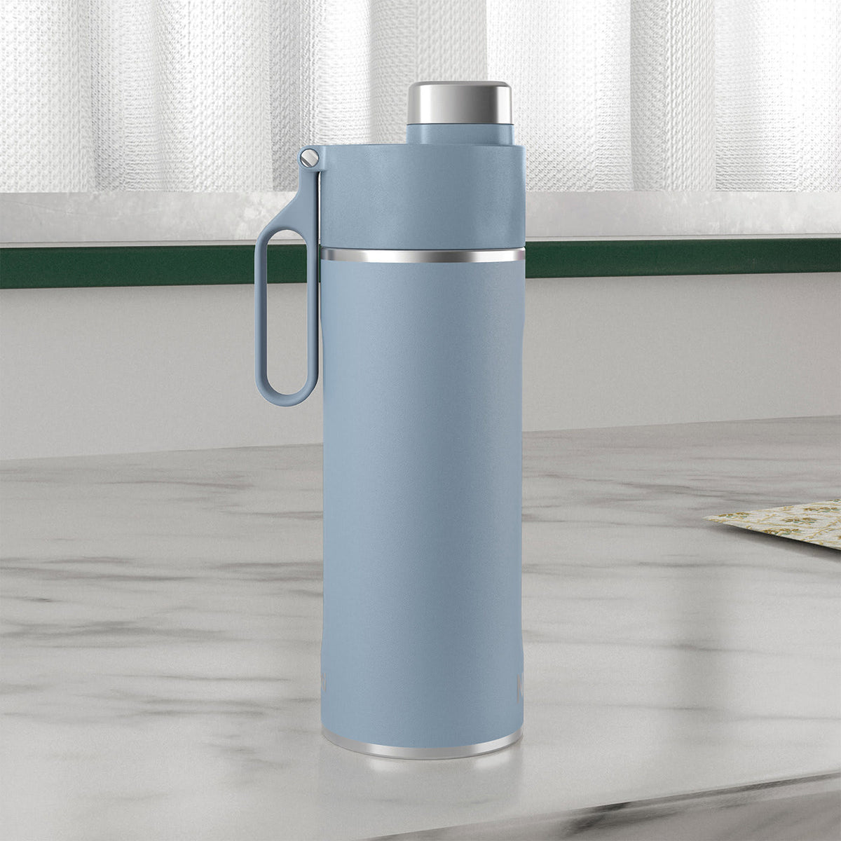 Ninja Thirsti 530ml Blue Insulated Travel Bottle DW1801EUUKBL - Keeps drinks hot or cold | Keans Claremorris