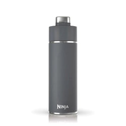 Ninja Thirsti 530ml grey insulated travel bottle, triple thermo, leak-proof, BPA-free, keeps drinks hot/cold, Kean’s