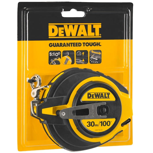DeWalt Steel Long Tape 30m/100ft - Image 4