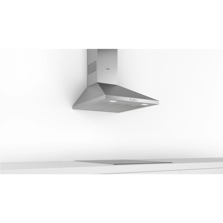 Bosch Series 2 60cm Stainless Steel Chimney Hood | DWP64BC50B - Image 2