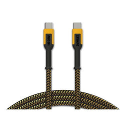 DeWalt USB C to USB C 100W Reinforced Charging Cable 1.2m (4ft)