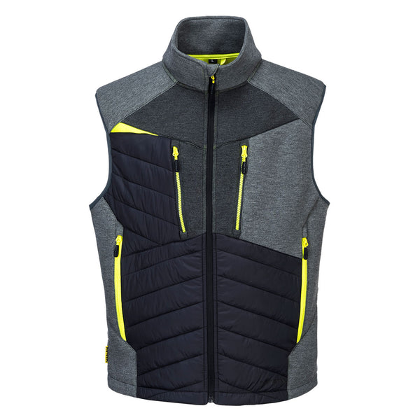 Portwest DX4 Hybrid Baffle Gilet Metal Grey