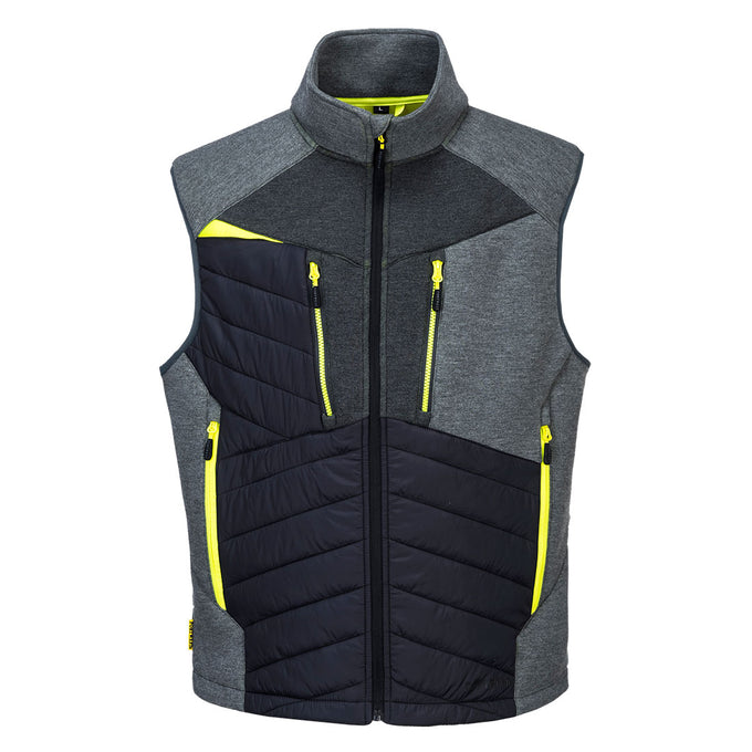Portwest DX4 Hybrid Baffle Gilet Metal Grey - Image 1