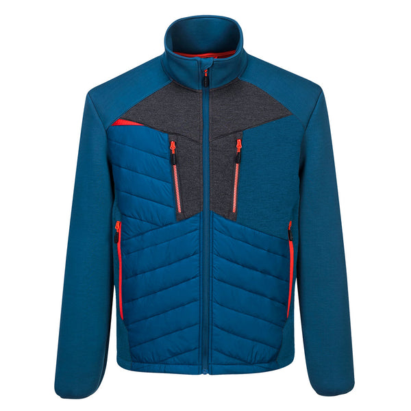 Portwest DX4 Hybrid Baffle Jacket Blue