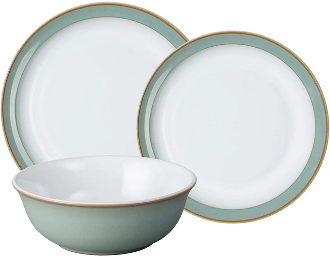 Denby 12 Piece Dinner Set - Regency Green - Image 4