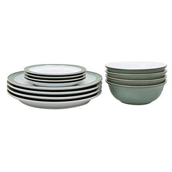 Denby 12 Piece Dinner Set - Regency Green
