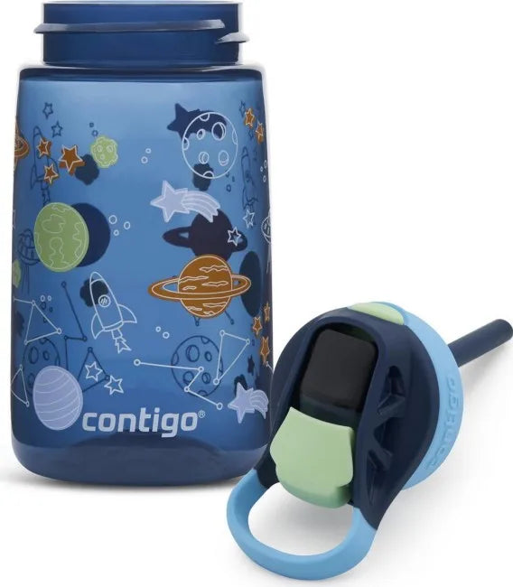 Contigo Kids 14oz/420ml Gizmo Flip Bottle Blueberry - Image 5
