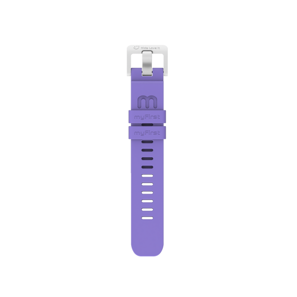 Purple quick-release watch strap for myFirst Fone S3/S3+/R2, kids' style accessory - Keans Claremorris