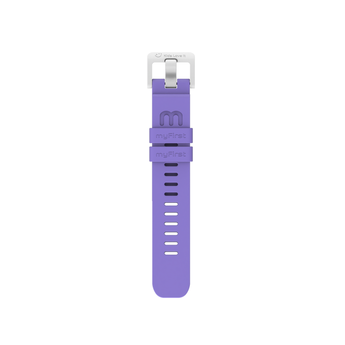 Purple quick-release watch strap for myFirst Fone S3/S3+/R2, kids' style accessory - Keans Claremorris