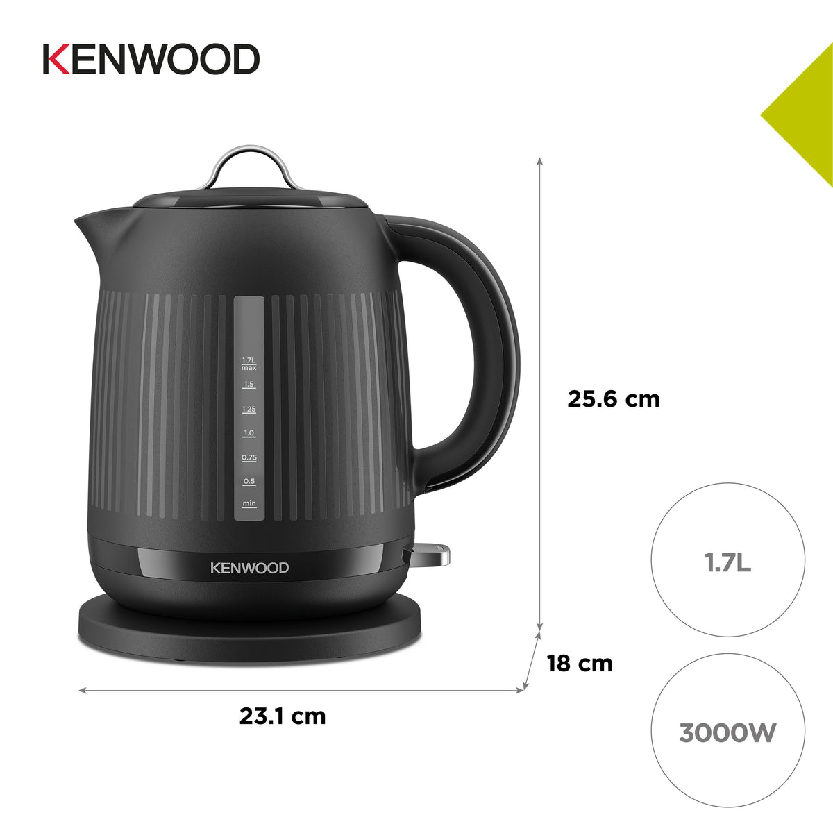 Kenwood Dawn Collection Black Kettle | ZJP09.000BK - Image 5