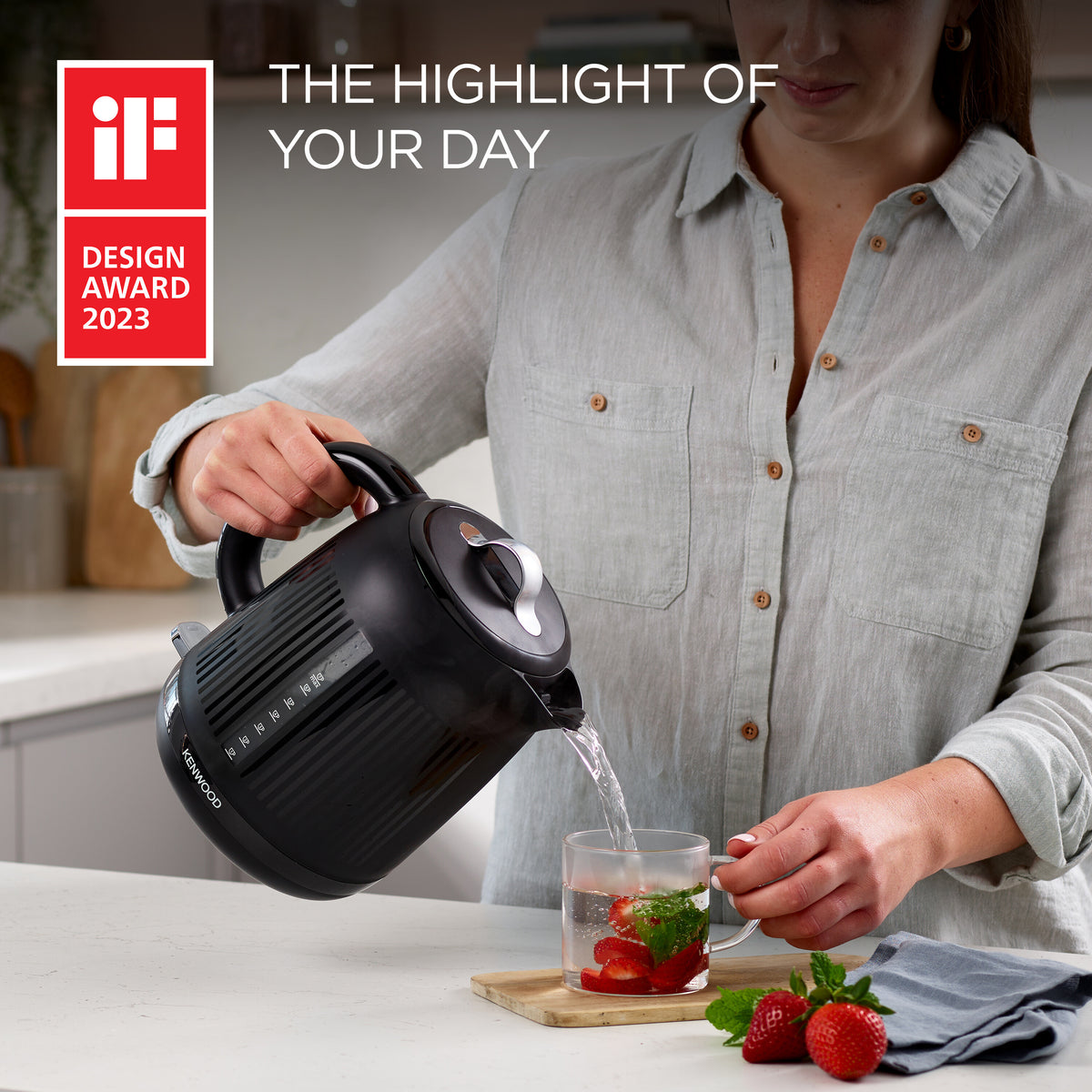 Kenwood Dawn Collection Black Kettle | ZJP09.000BK - Image 2