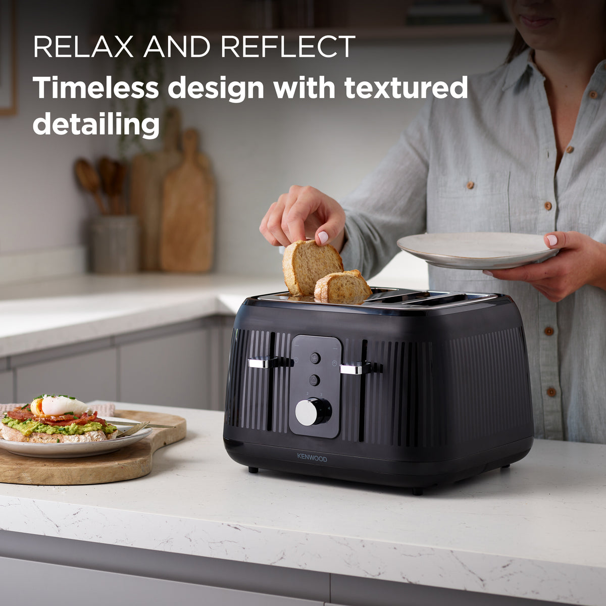 Kenwood Dawn Collection Black Toaster | TFP09.000BK - Image 6