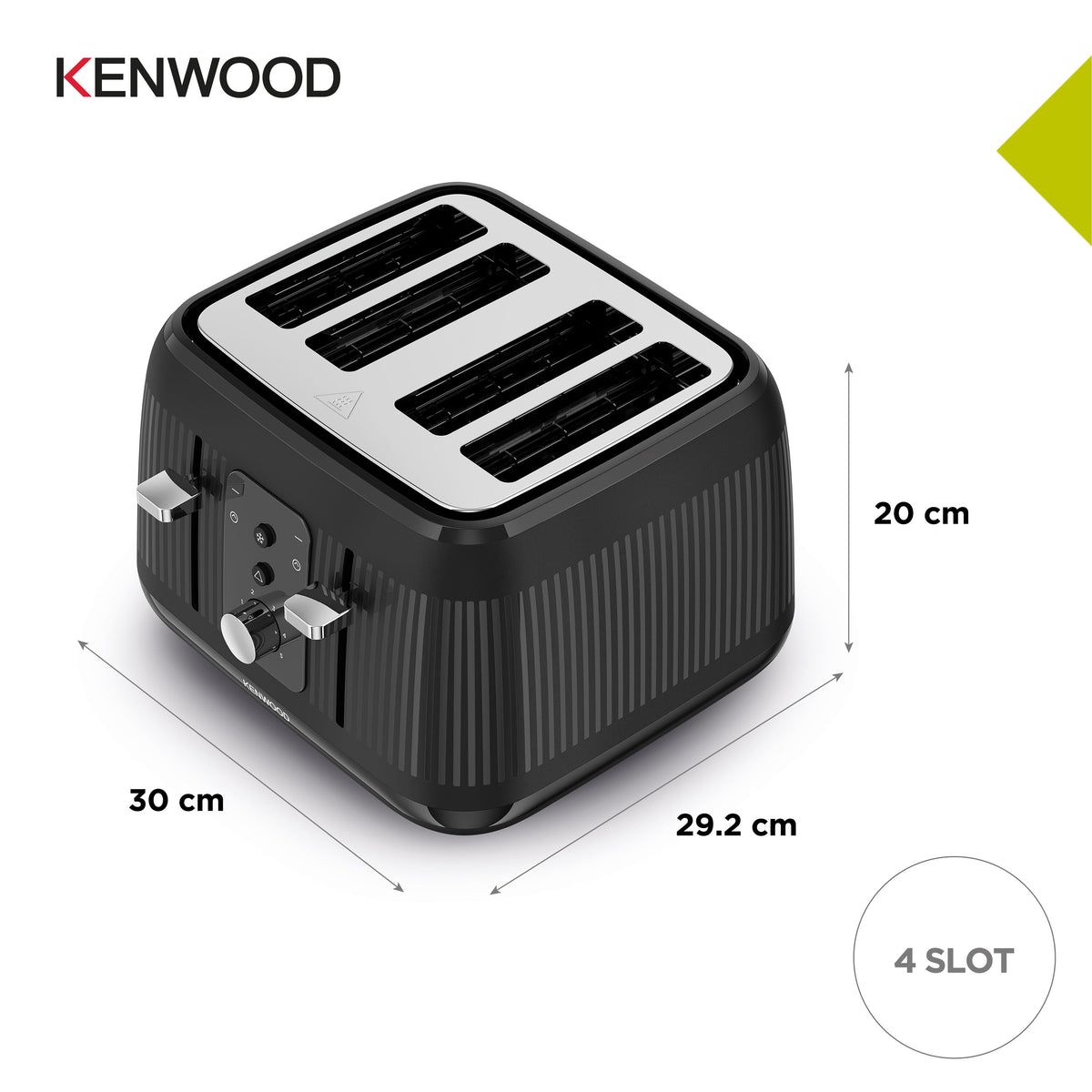Kenwood Dawn Collection Black Toaster | TFP09.000BK - Image 9