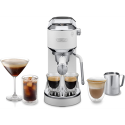 De'Longhi Dedica Arte Manual Espresso Maker – White| EC890.WI Keans Claremorris