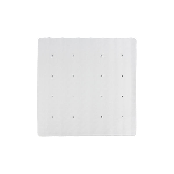 De Vielle Bathroom PVC Shower Mat - White Keans Claremorris