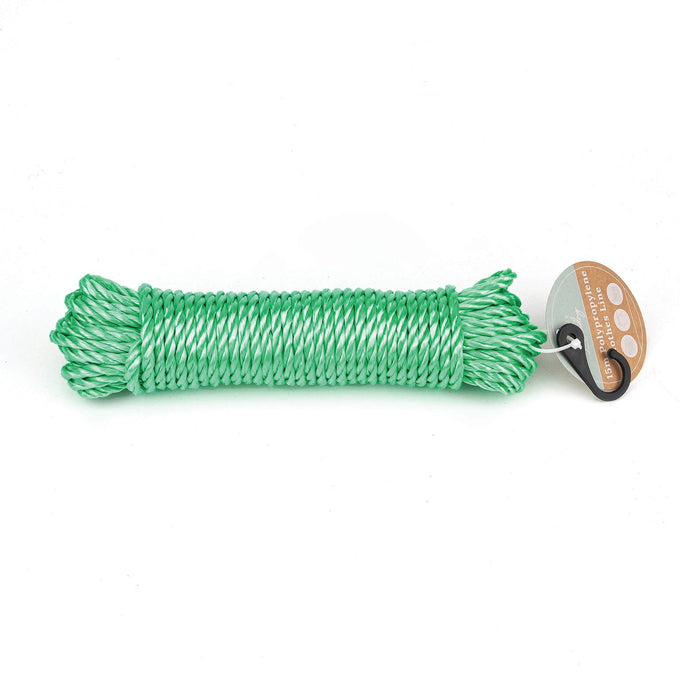 De Vielle Poly Clothes Line Green 15 metre 5mm Keans Claremorris