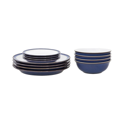 Denby 12 Piece Dinner Set - Imperial Blue Keans Claremorris