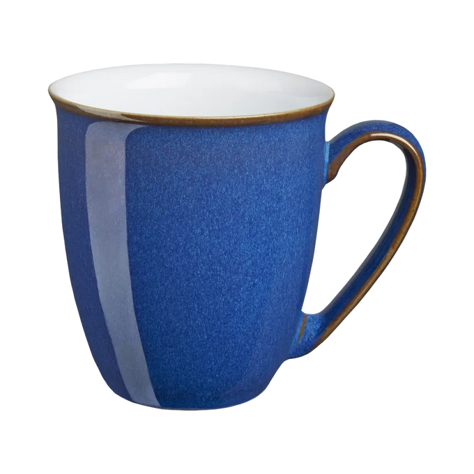 Denby Coffee Beaker/Mug - Imperial Blue Keans Claremorris