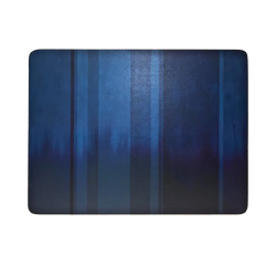 Denby Colours Blue 6-piece cork-backed placemats, heat-resistant, durable, stylish table protection, available at Keans