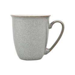 Denby Elements Light Grey Stoneware Coffee Beaker, handcrafted, durable, microwave safe, available at Keans Claremorris.
