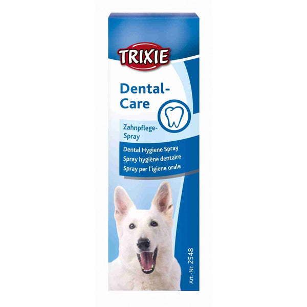 Dental Hygiene Spray for Dogs 50ml by Trixie, freshens breath, cleans teeth, contains fluoride – Keans Claremorris