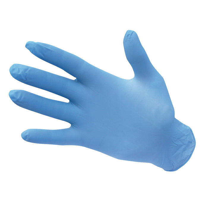 Disp 3.5 mil Nitrile Powder Free Disposable Glove Blue (Pk100) Keans Claremorris