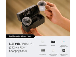 Dji Mic Mini 2 (2Tx+1Rx+Charging Case)| CP.RN.00000529.01 Keans Claremorris
