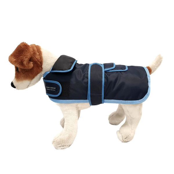 Dog Coat Navy Keans Claremorris