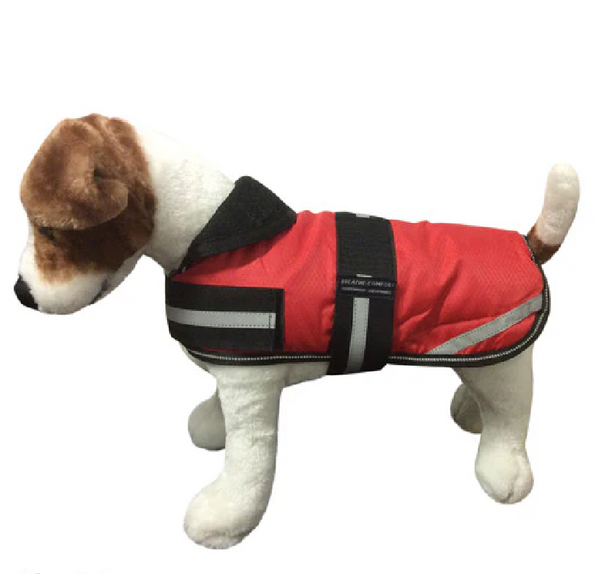 Dog Coat Red Keans Claremorris