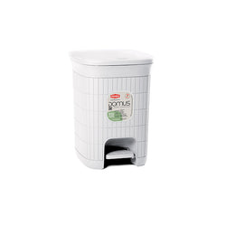 Domus Large Dustbin 20Ltr - White Keans Claremorris