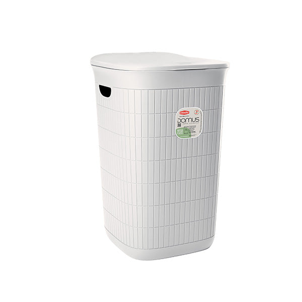 Domus Laundry Hamper 50Ltr - White Keans Claremorris