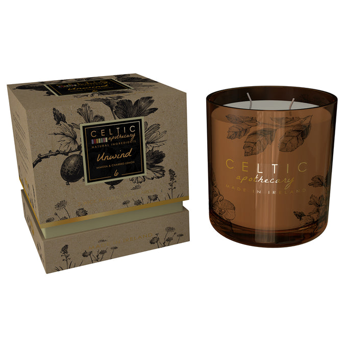 Double Wick Unwind Apothecary Candle Keans Claremorris
